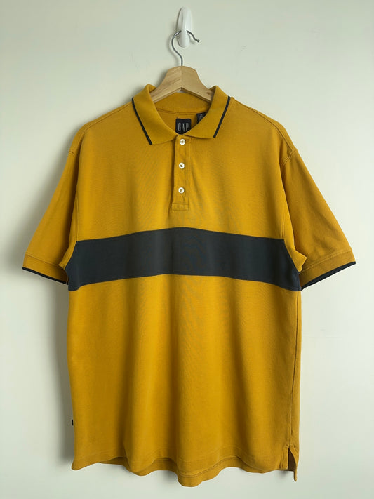 2000 GAP Mustard Cotton Polo (M)