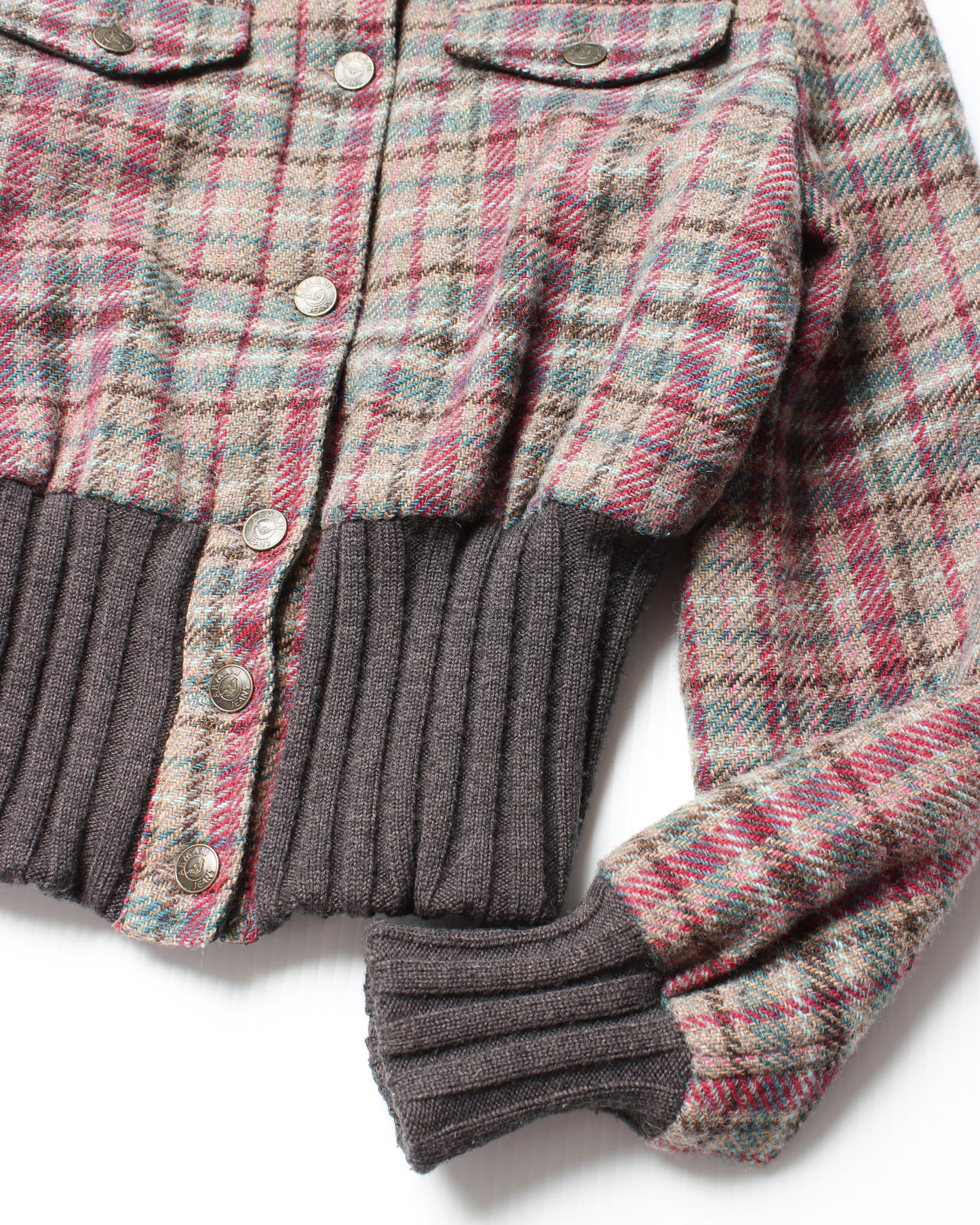 2000’s Armani Jeans Wool Bomber Jacket (S)