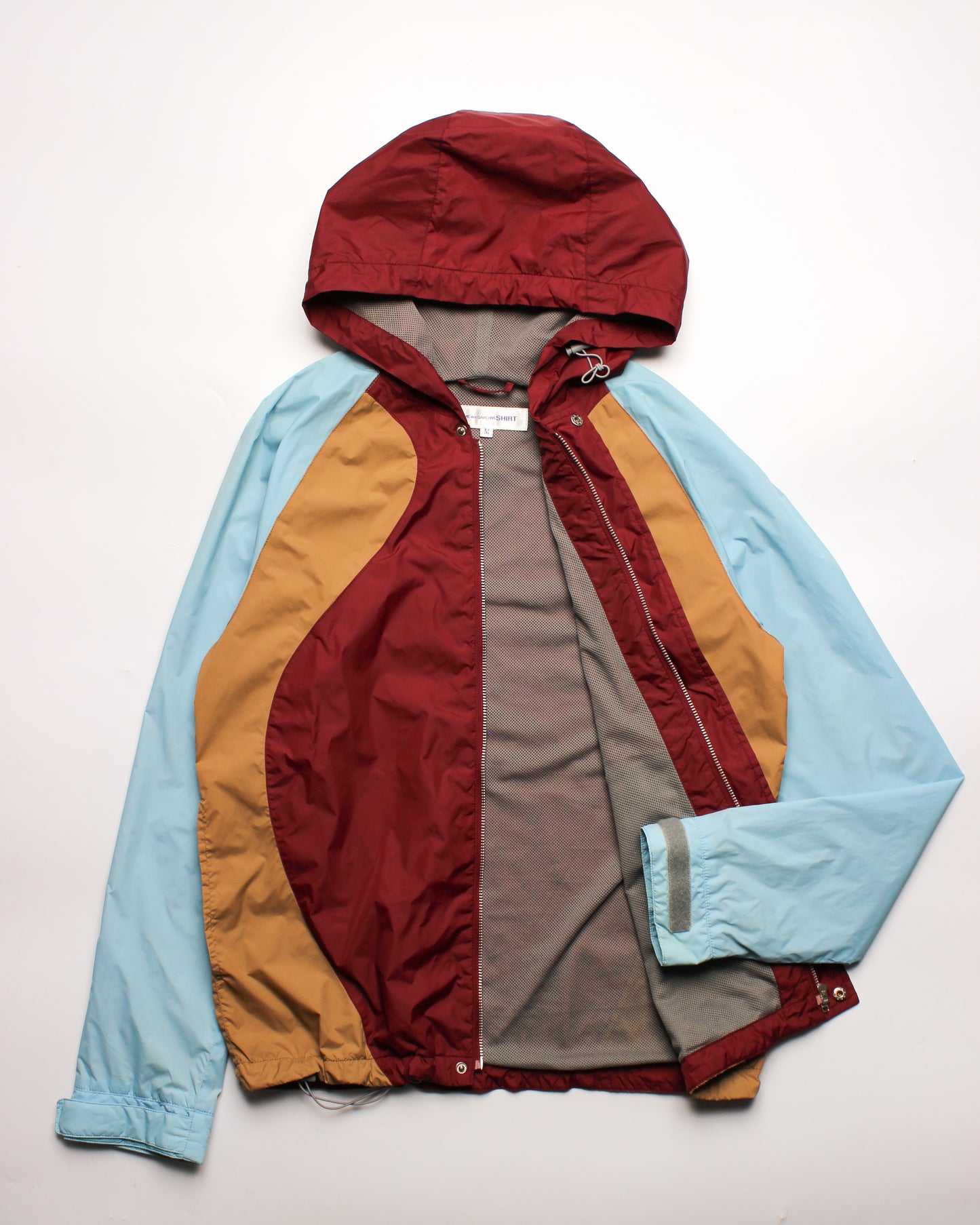 SS09 CDG Shirt Curved Panel Tech Jacket (M)