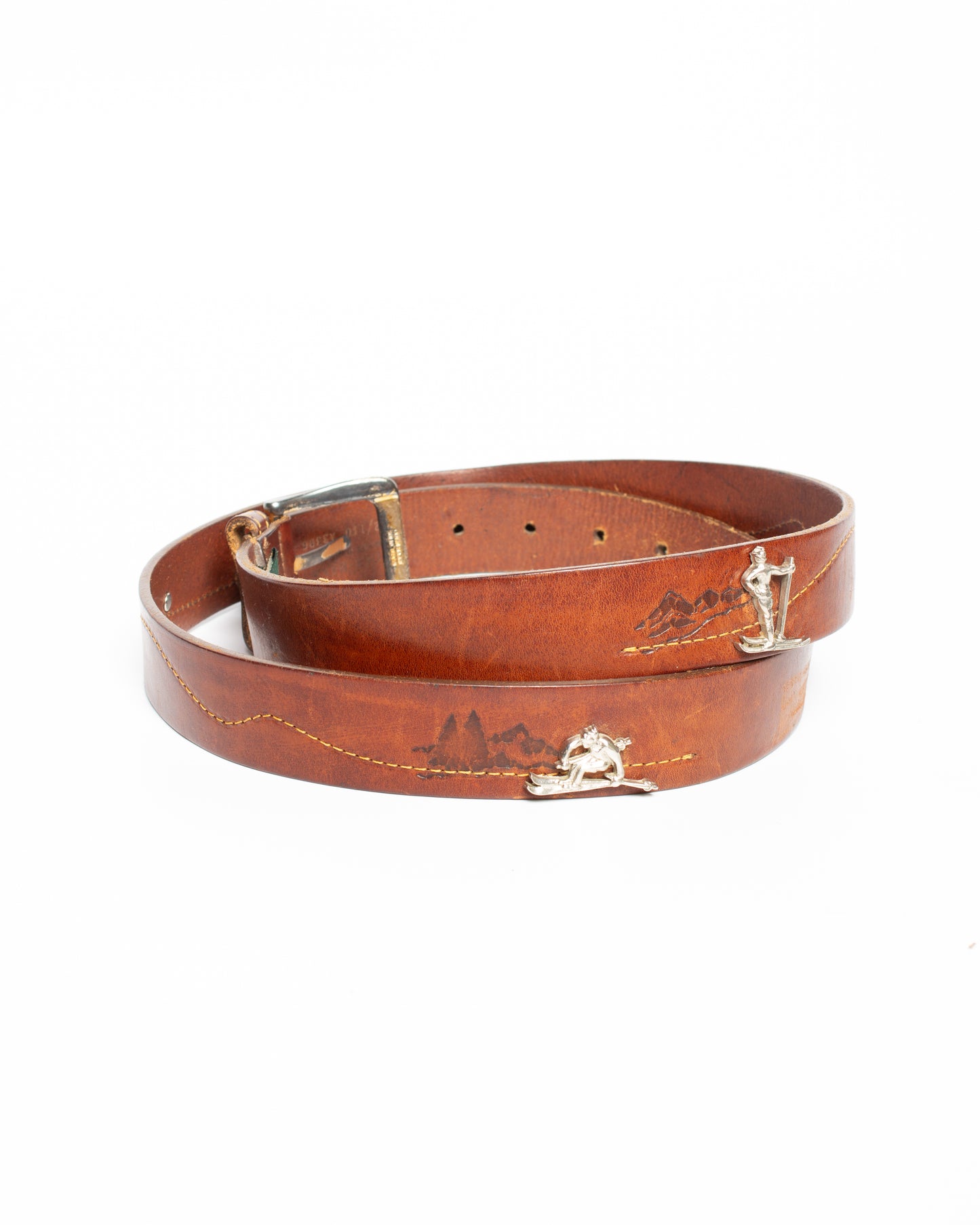 Vintage “Skier” Belt