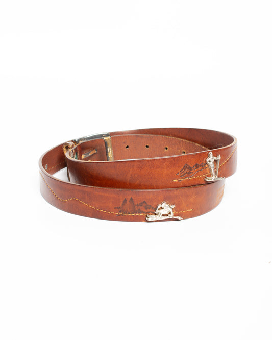 Vintage “Skier” Belt