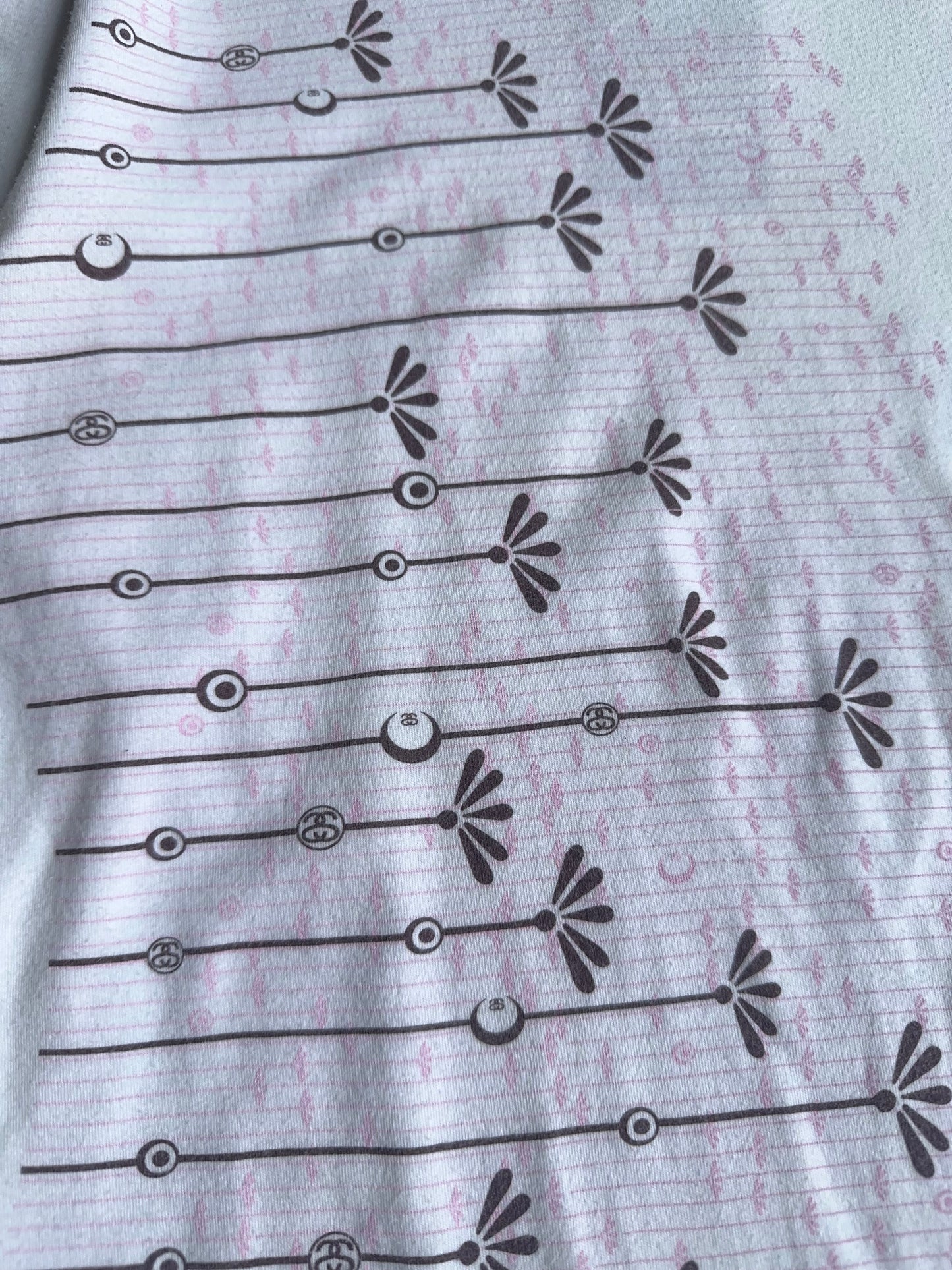 90’s Stussy Floral Graphic Longsleeve (S)