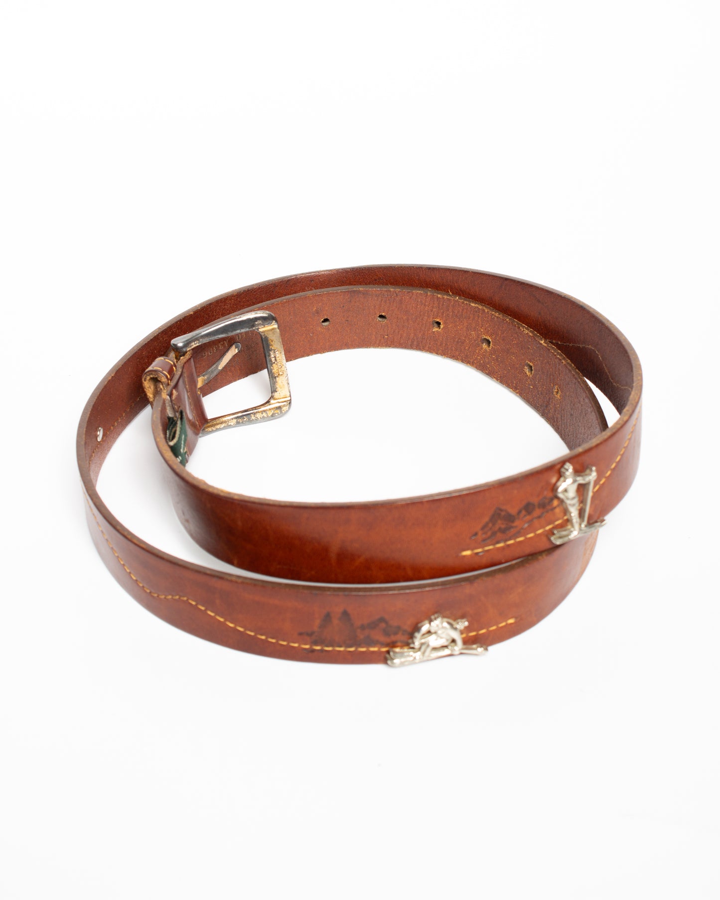Vintage “Skier” Belt