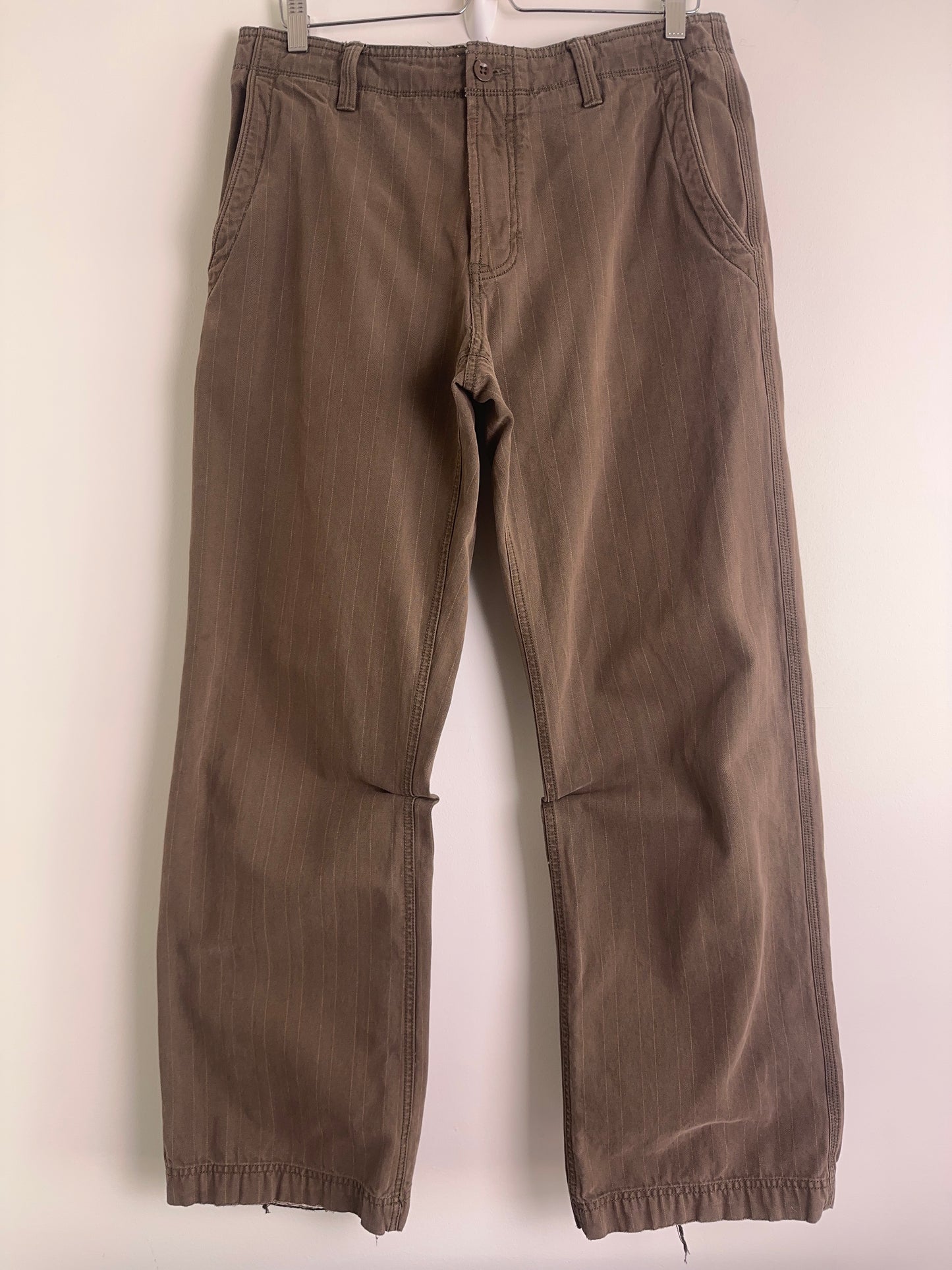 2005 GAP Pinstripe Loose Fit Pants (34)