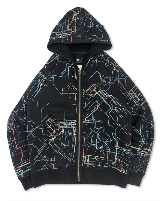 00's DC Metro System Zip-Up (M)