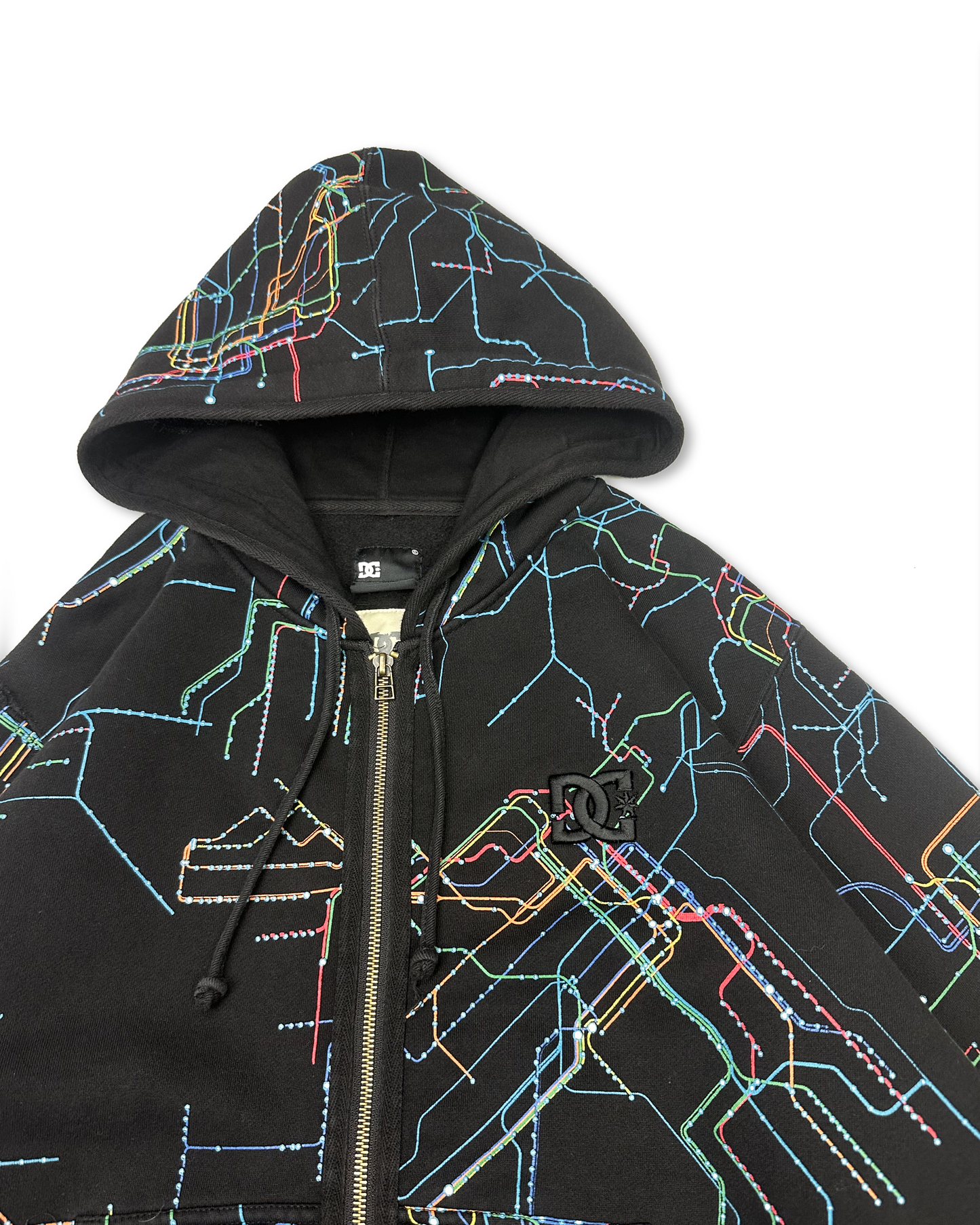 00's DC Metro System Zip-Up (M)