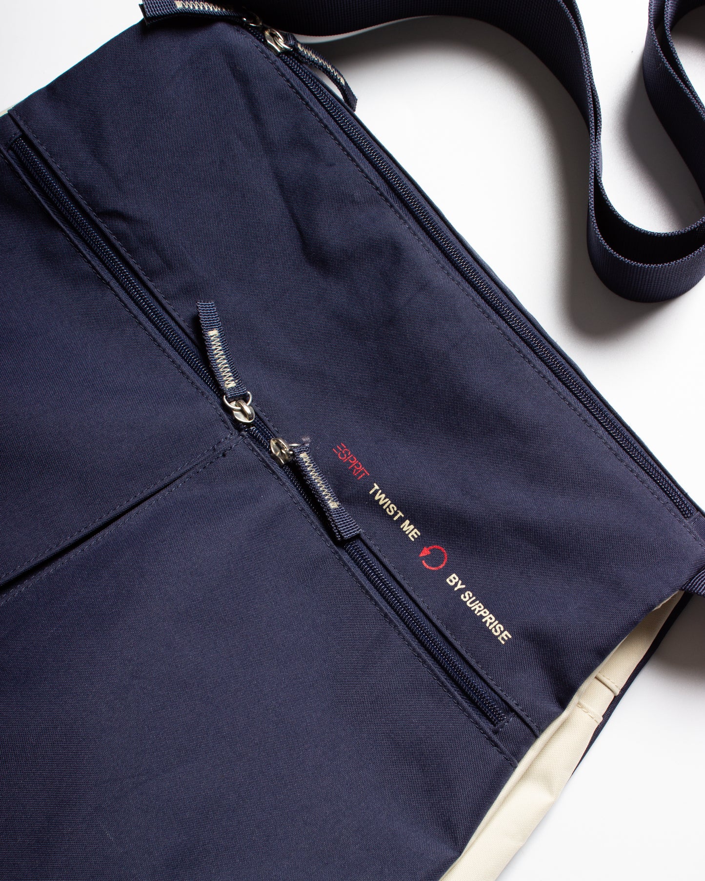 Vintage Esprit Reversible Messenger
