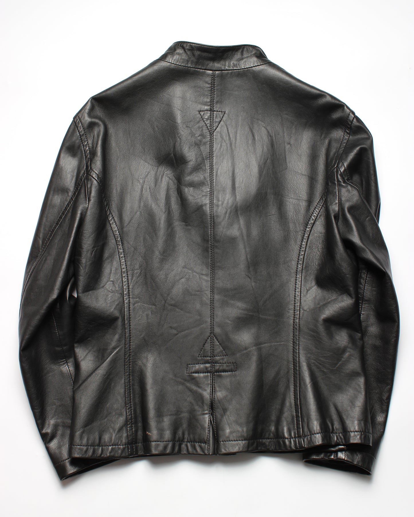 Armani Jeans Leather Jacket (M)