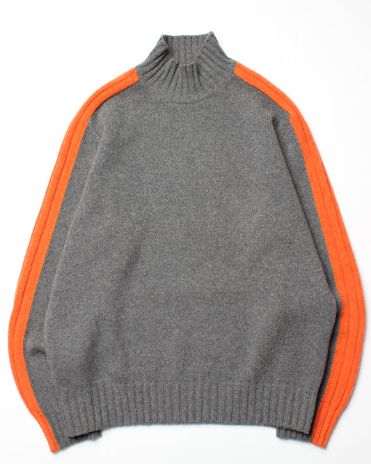 Hugo Boss Orange Wool Turtleneck Sweater (L)