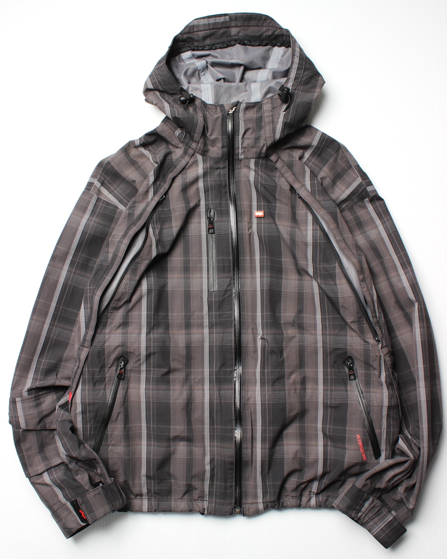 Foursquare Plaid Snowboard Jacket (L)