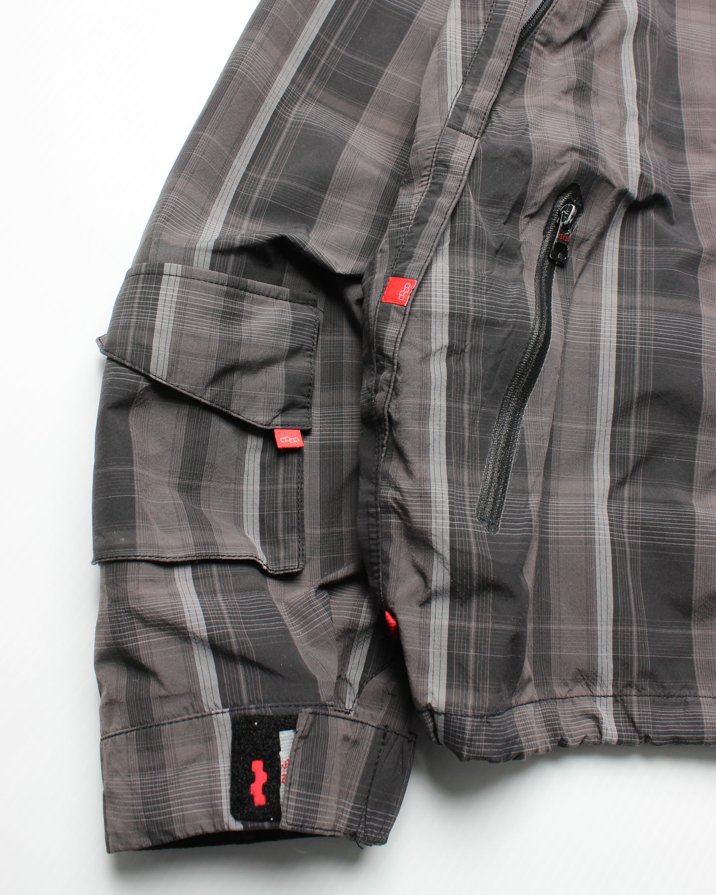 Foursquare Plaid Snowboard Jacket (L)
