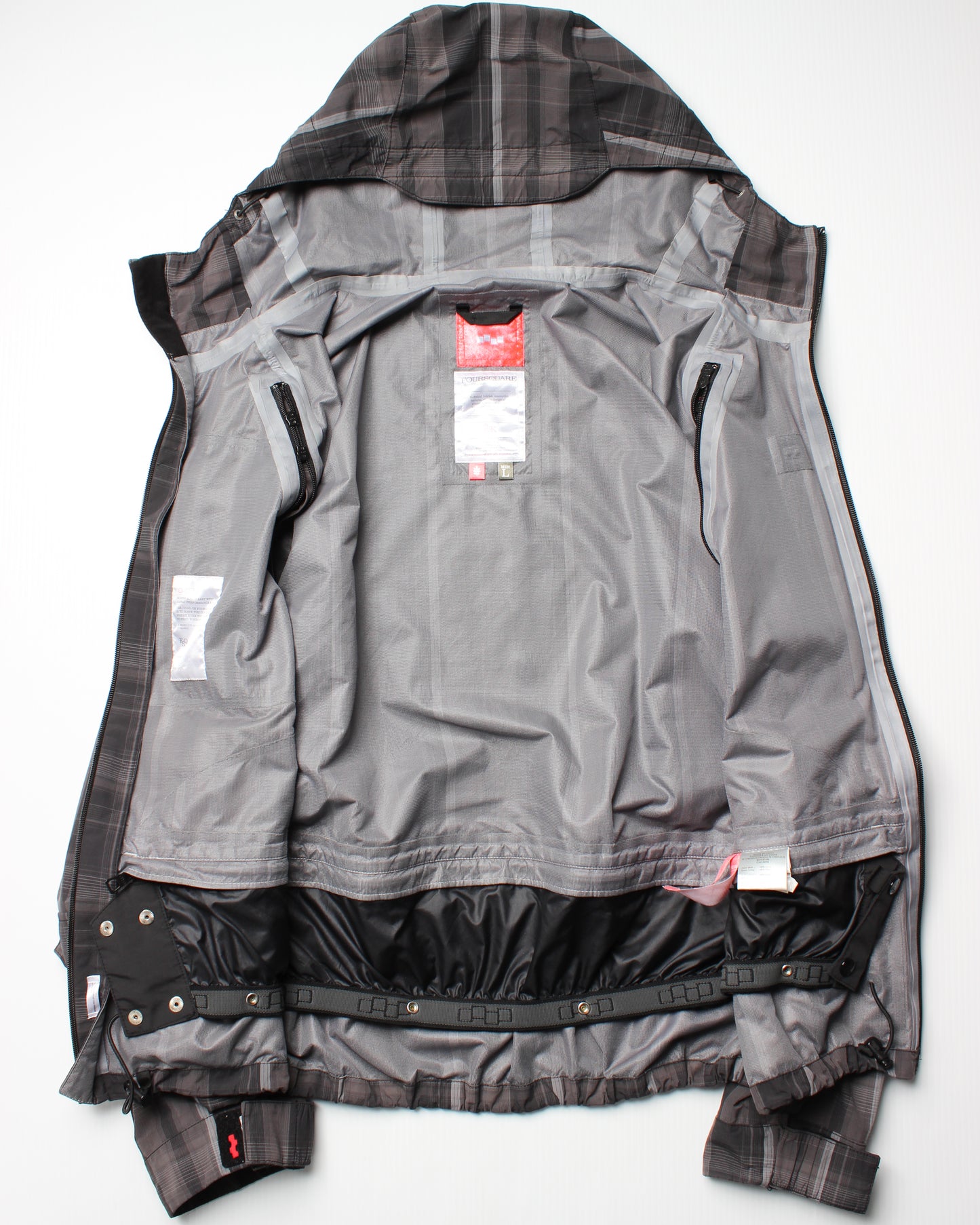Foursquare Plaid Snowboard Jacket (L)