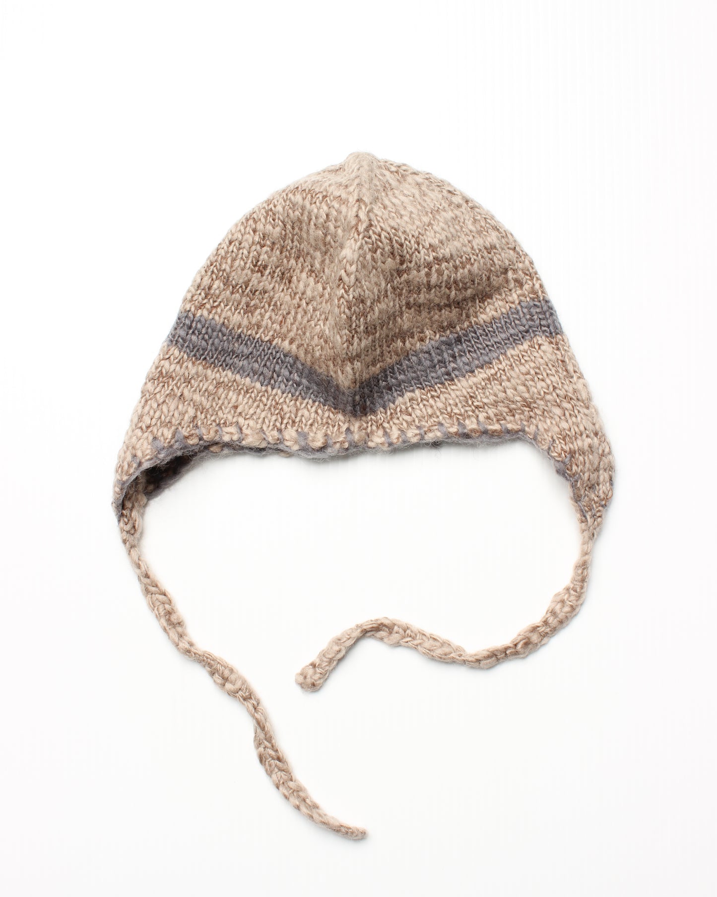Electric Cottage Wool Earflap Beanie