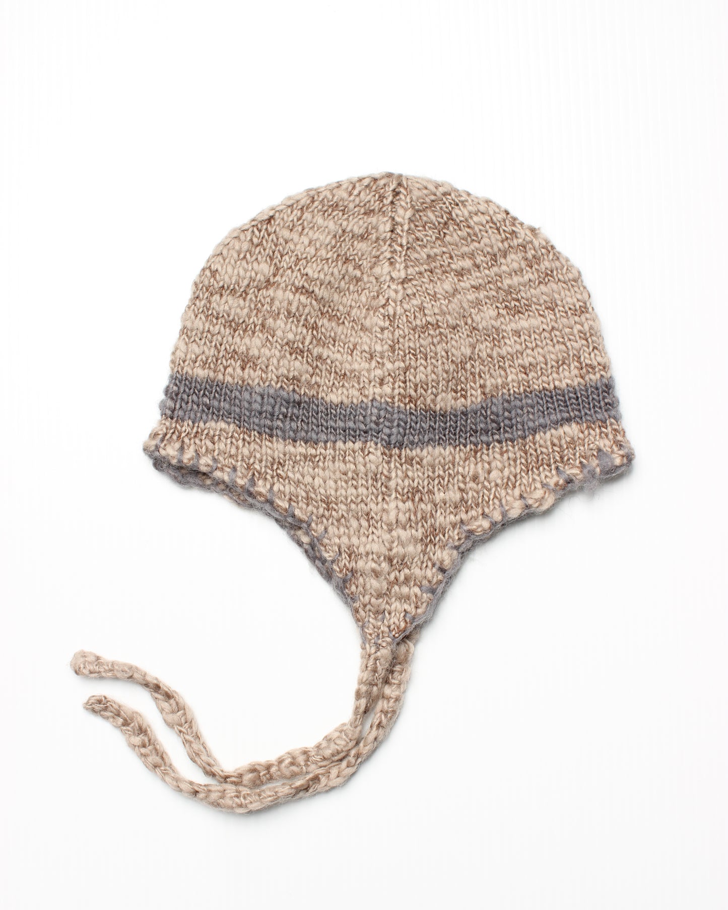Electric Cottage Wool Earflap Beanie
