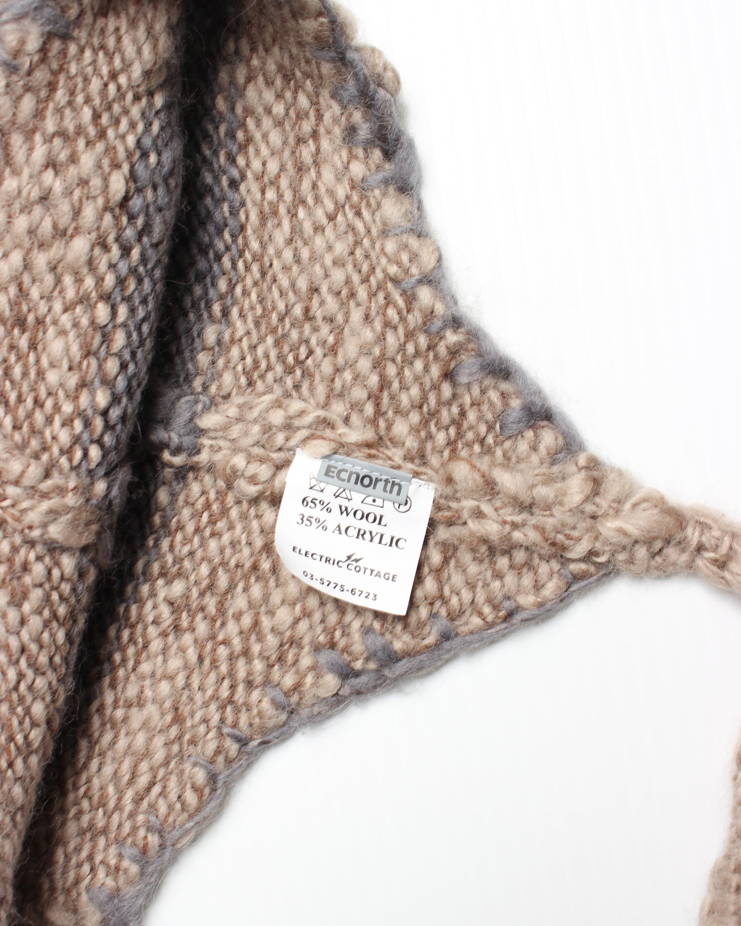 Electric Cottage Wool Earflap Beanie