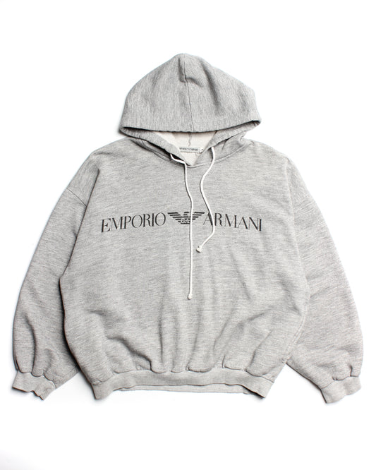 1990's Emporio Armani Pullover Hoodie (M)