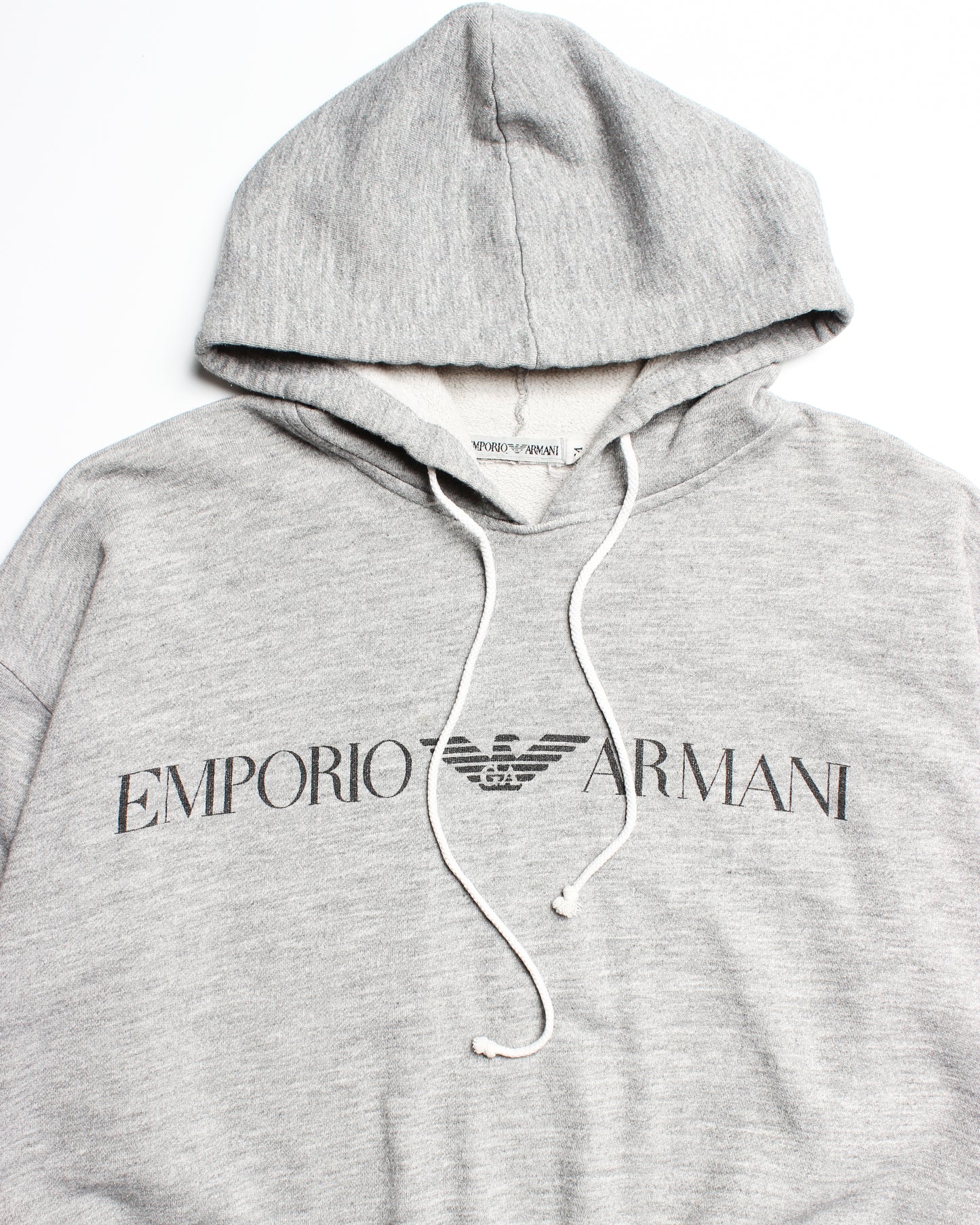1990's Emporio Armani Pullover Hoodie (M)