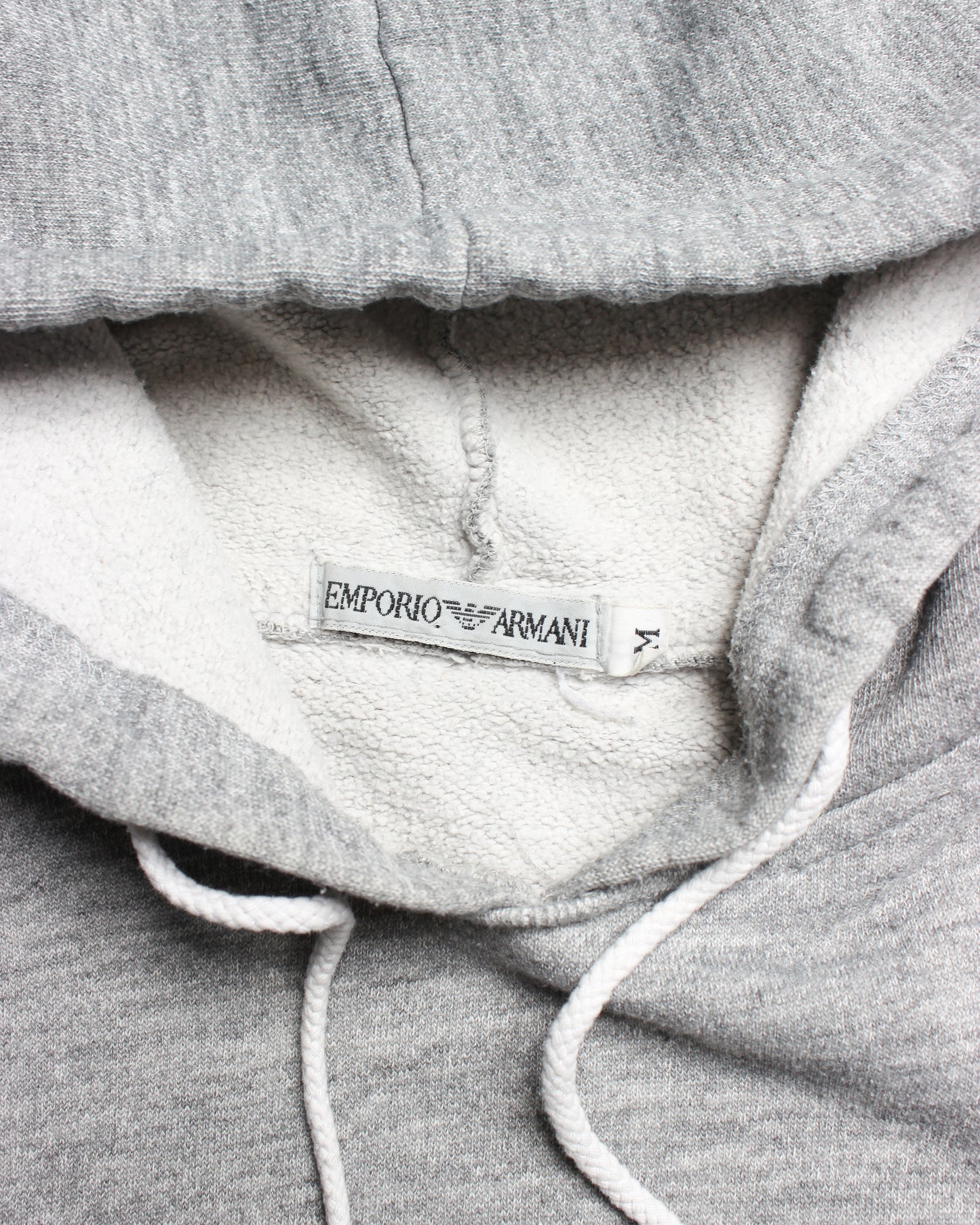 1990's Emporio Armani Pullover Hoodie (M)