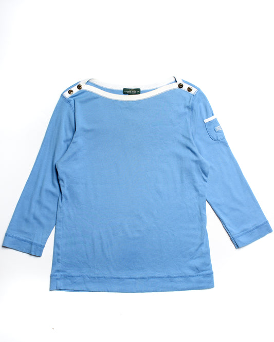 Lauren Ralph Lauren Boat Neck Top (M)