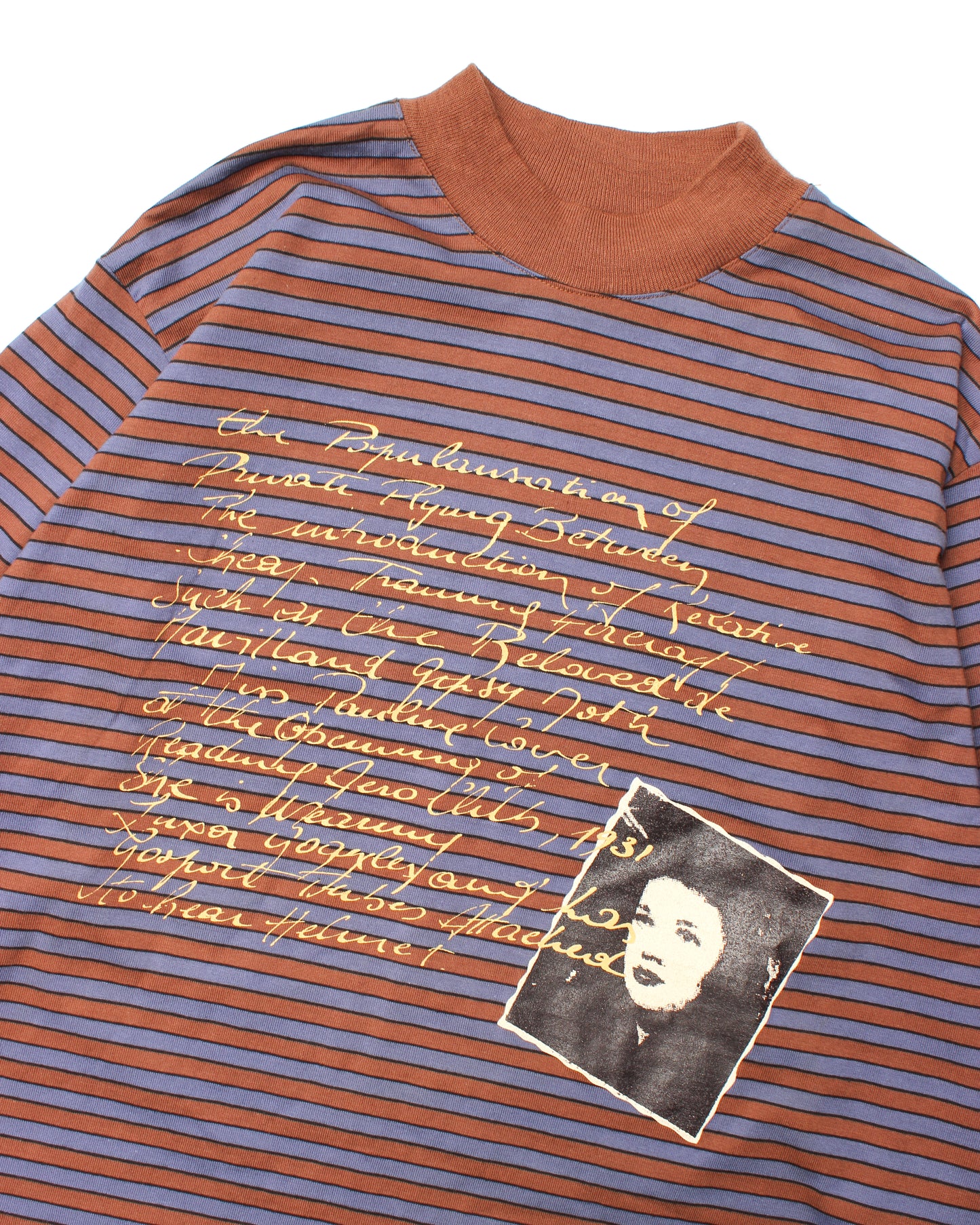 1990's NWT Le Chateau Striped LS (M)