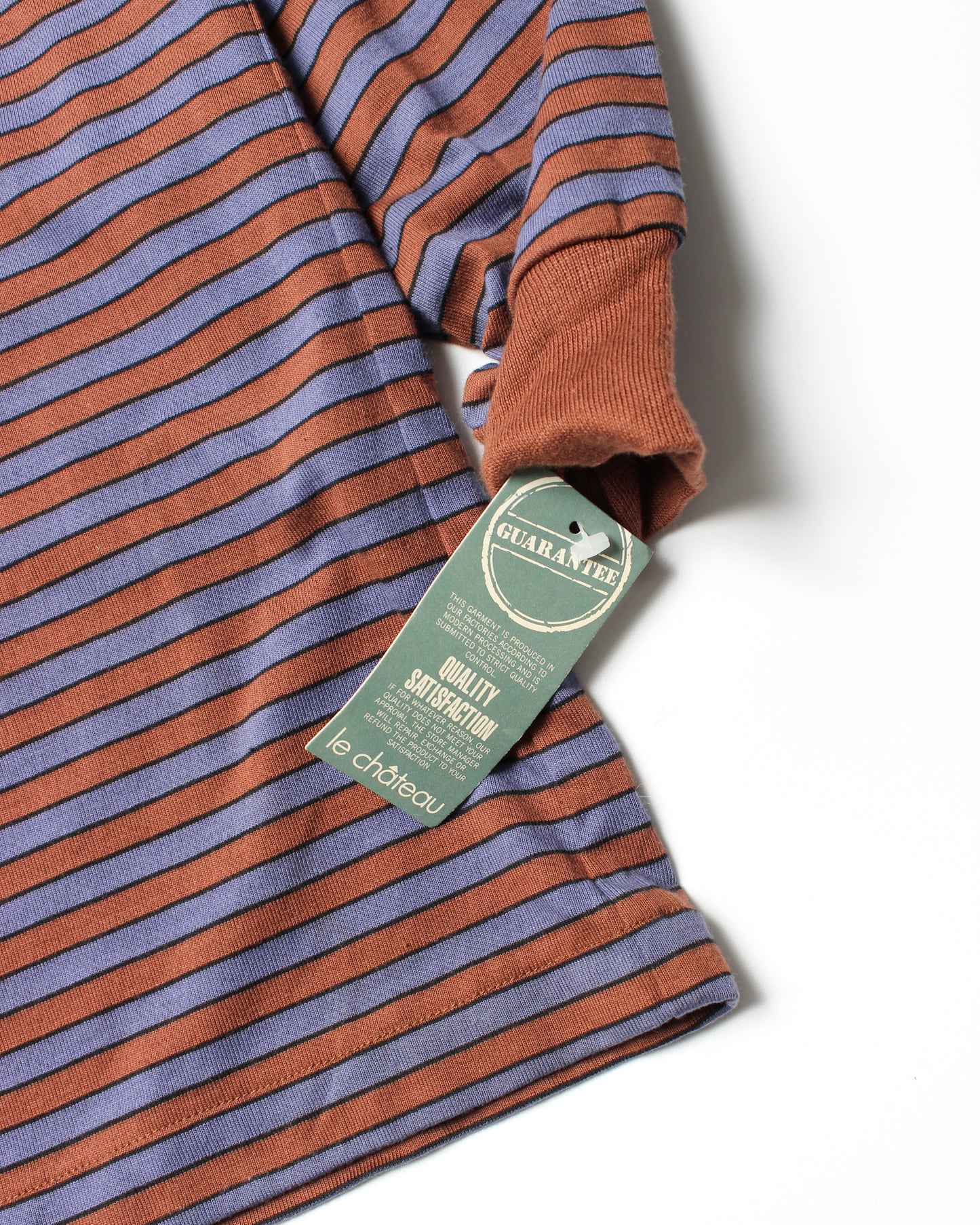 1990's NWT Le Chateau Striped LS (M)