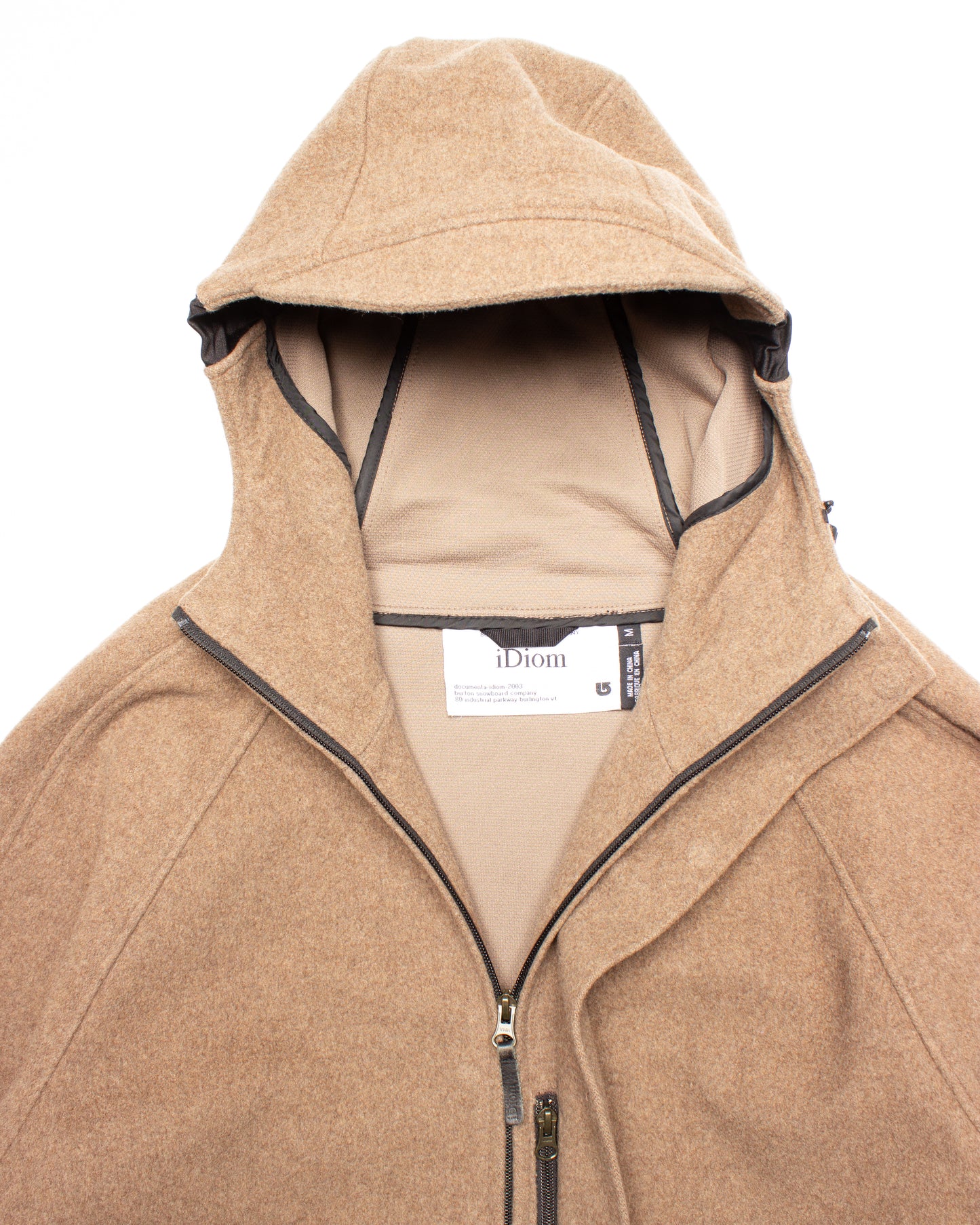 2003 Burton Idiom Wool / Leather Goretex Jacket (M)
