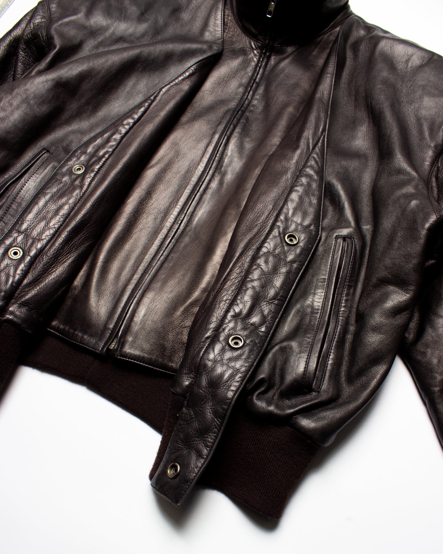 1980's Claude Montana Lamb Leather Jacket (M)