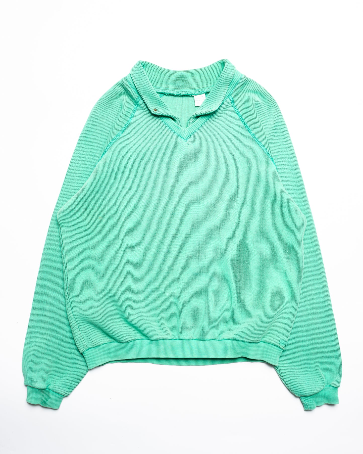 1980's Collared Ribbed Knit (M)