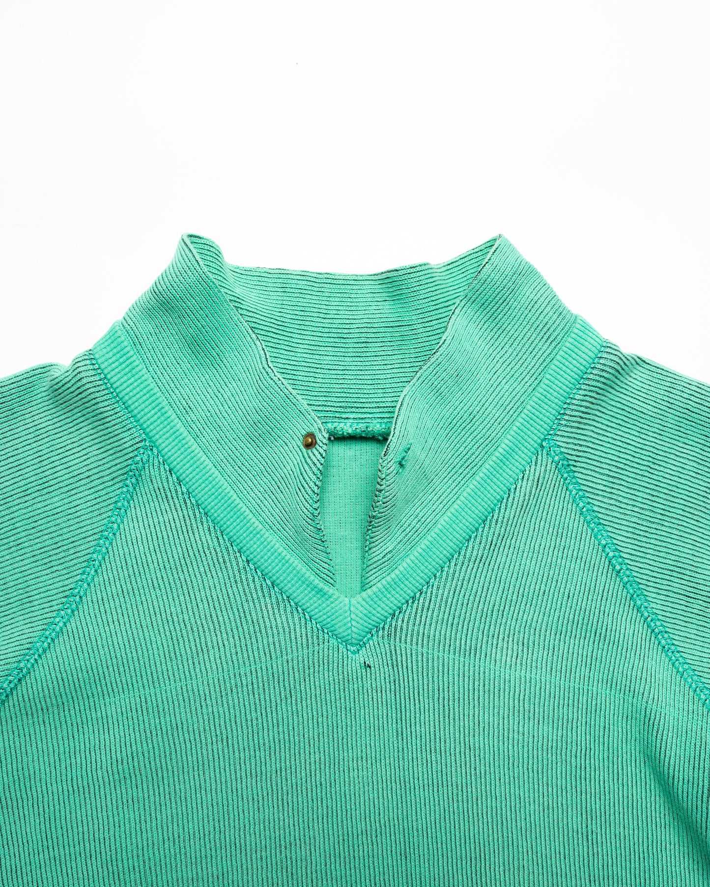 1980's Collared Ribbed Knit (M)
