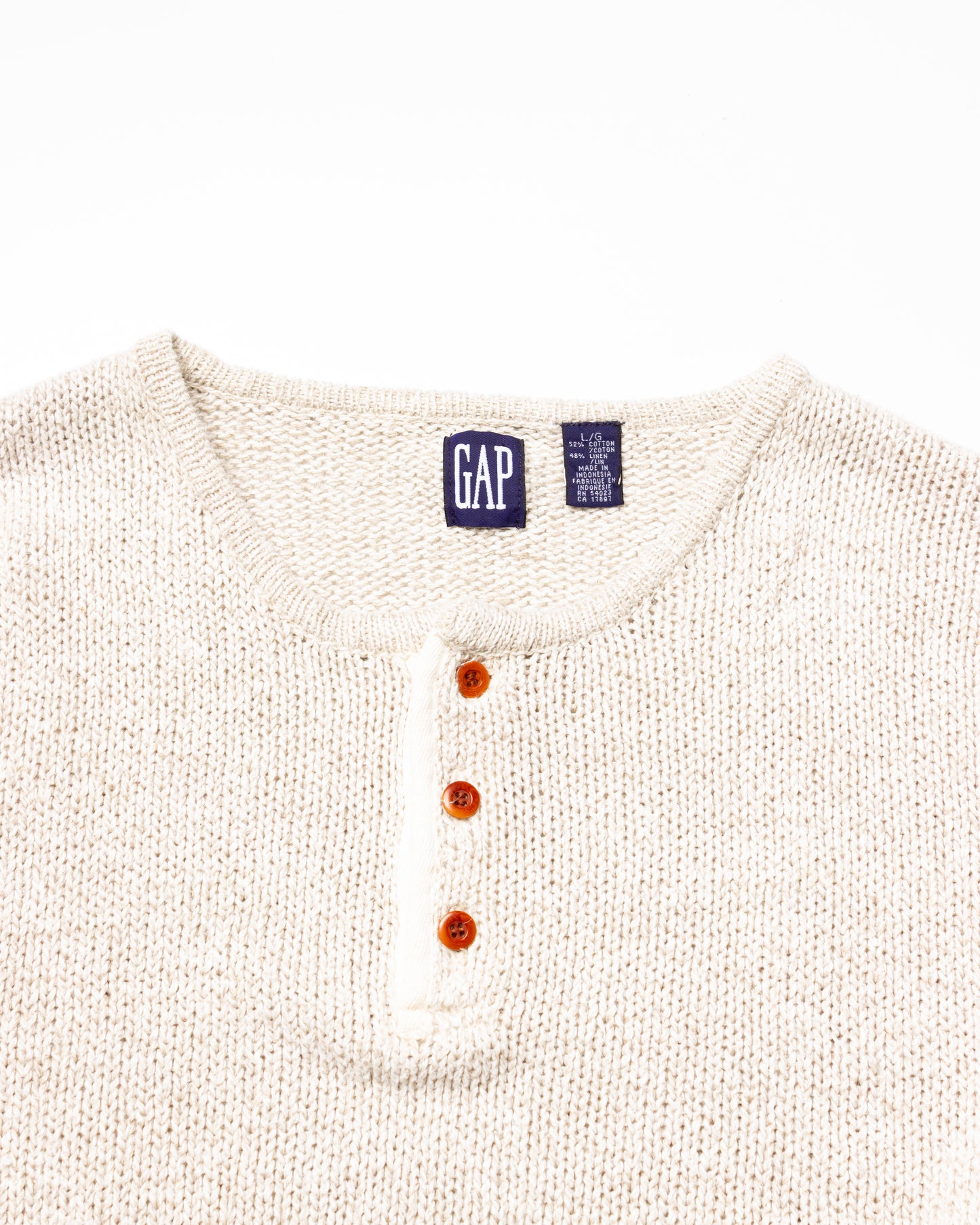 1990’s GAP Cotton/Linen Knit (L)