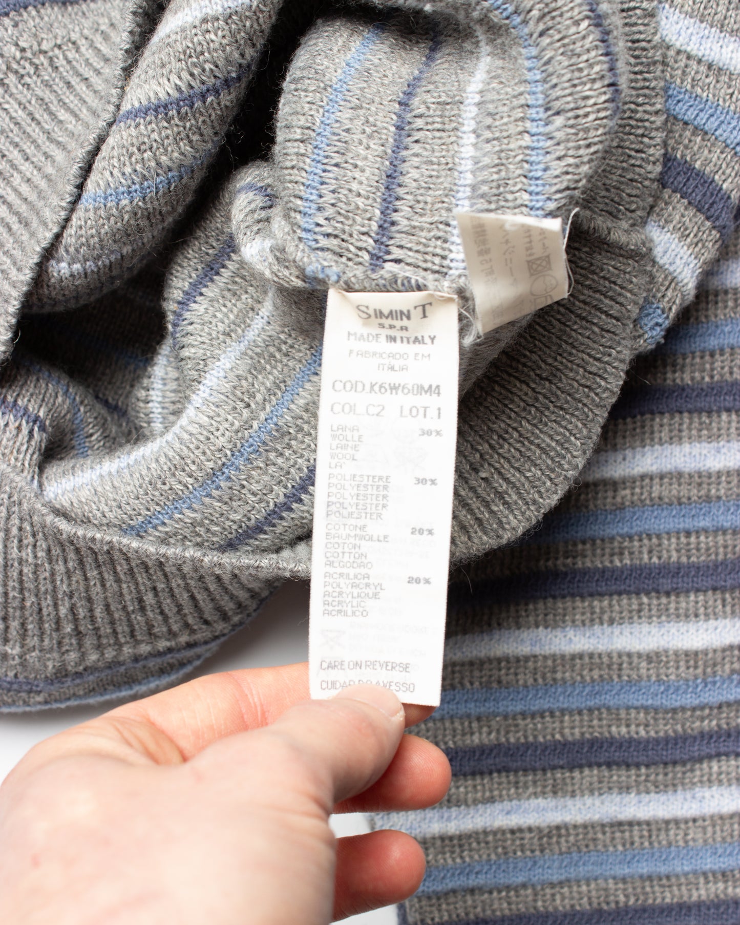 1990's Armani Jeans Hooded Knit (M)
