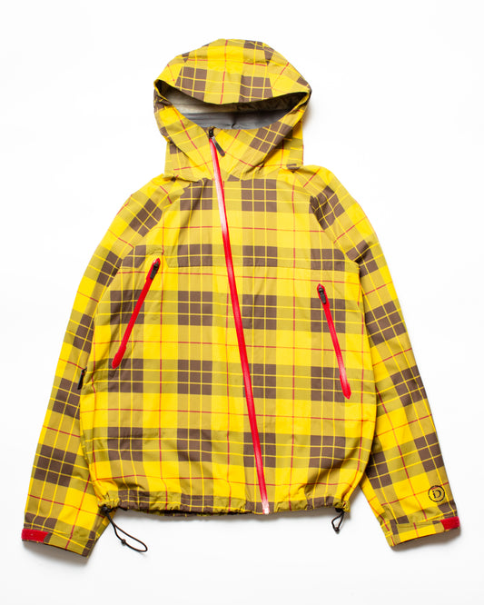 2007 Burton iDiom Yellow Plaid Slant Jacket (M)