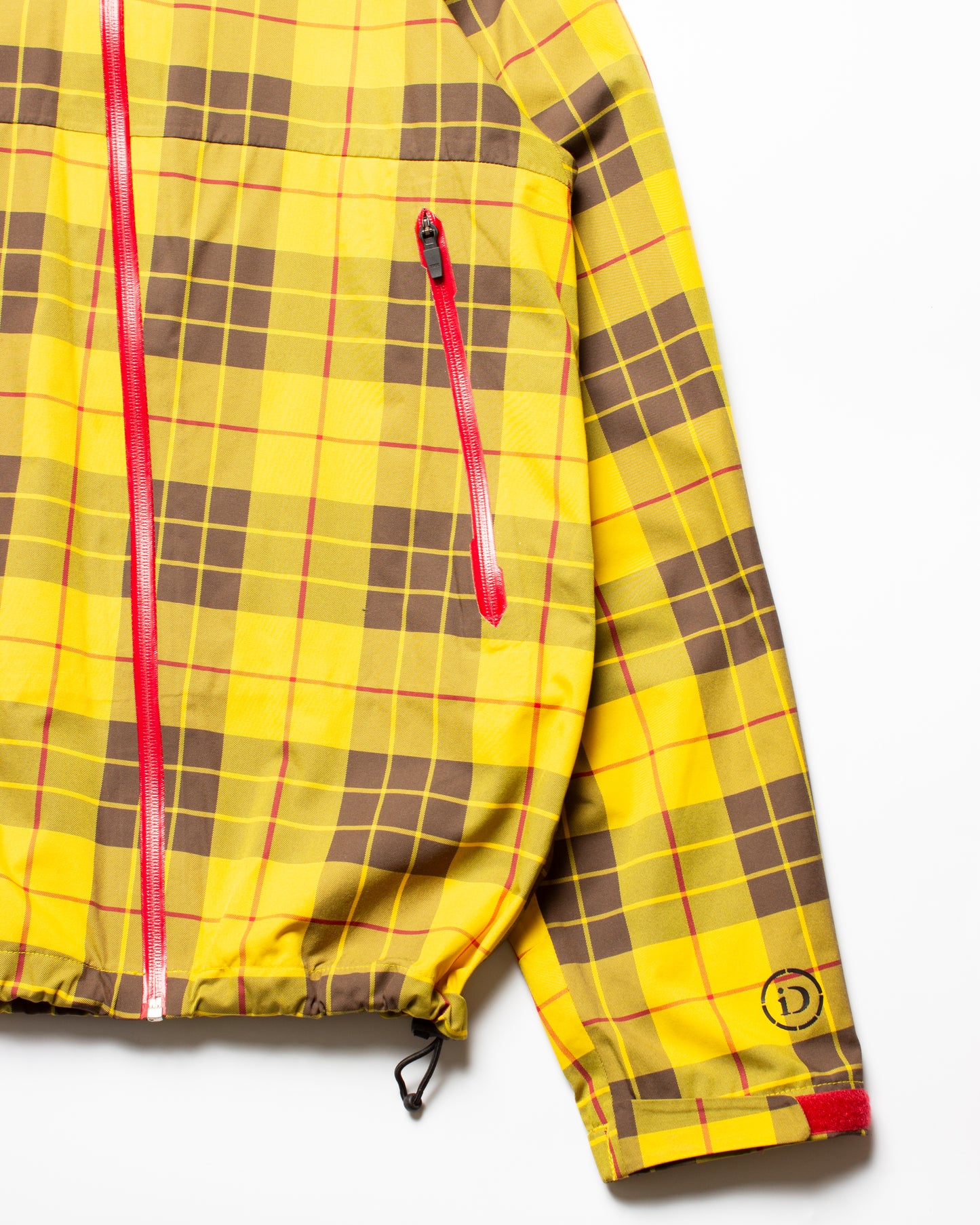 2007 Burton iDiom Yellow Plaid Slant Jacket (M)