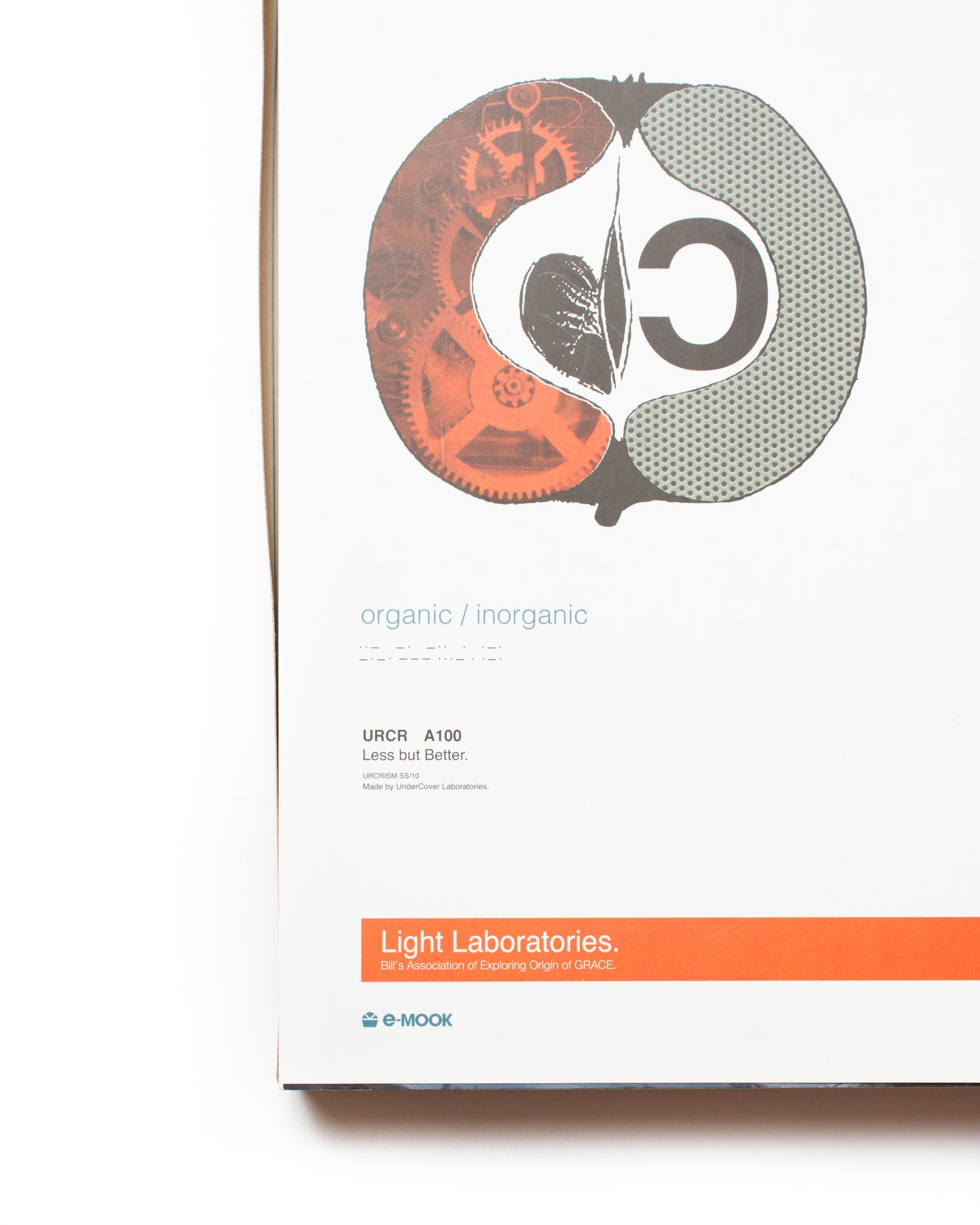 2010 Undercover Less But Better Catalog W/ Tote Bag