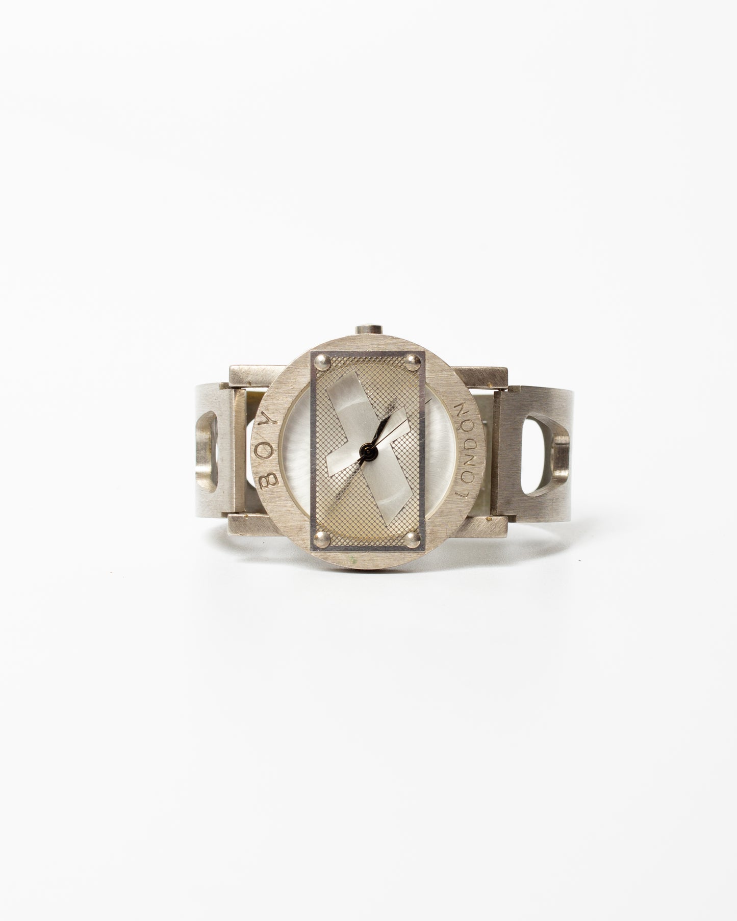 Vintage Boy London Industrial Stainless Steel Watch