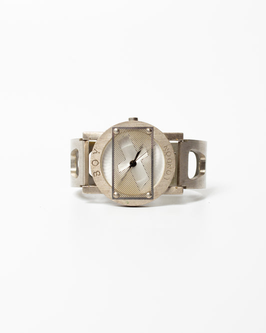 Vintage Boy London Industrial Stainless Steel Watch
