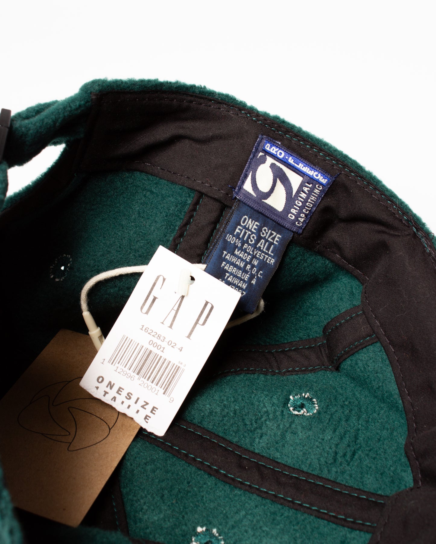 Vintage GAP Deadstock Fleece Hats (Blue, Lime, Green, Red) OS