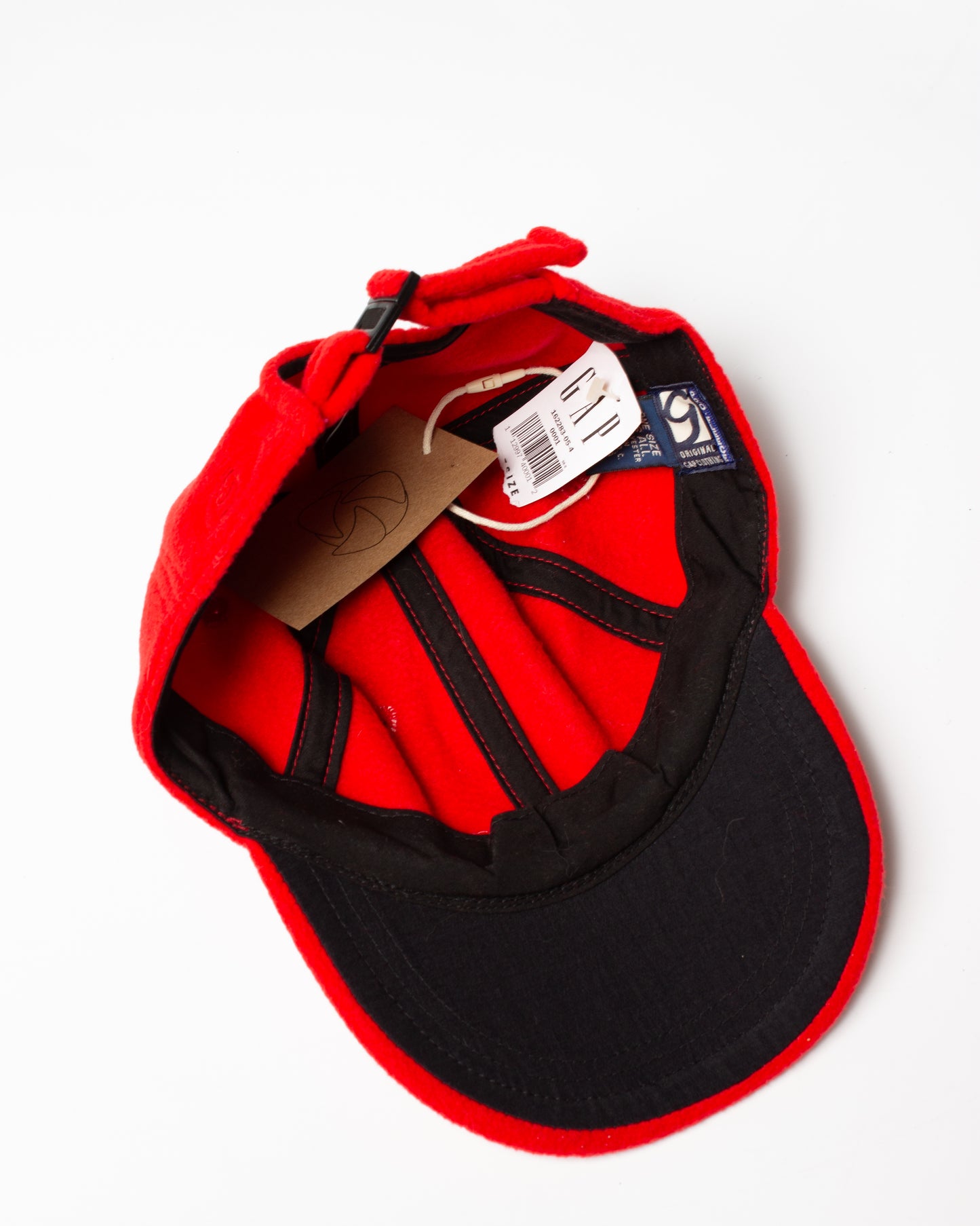 Vintage GAP Deadstock Fleece Hats (Blue, Lime, Green, Red) OS
