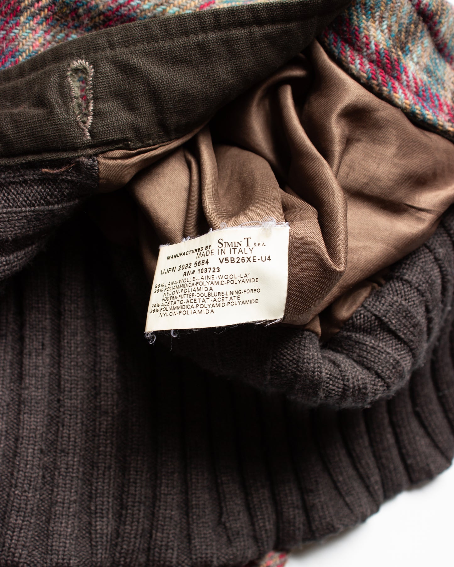 2000's Armani Jeans Wool Bomber Jacket (S)