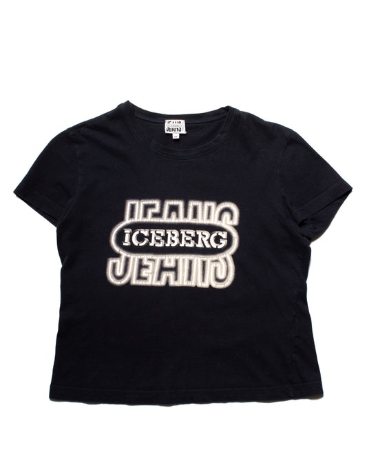 Vintage Iceberg Jeans Tee (M)