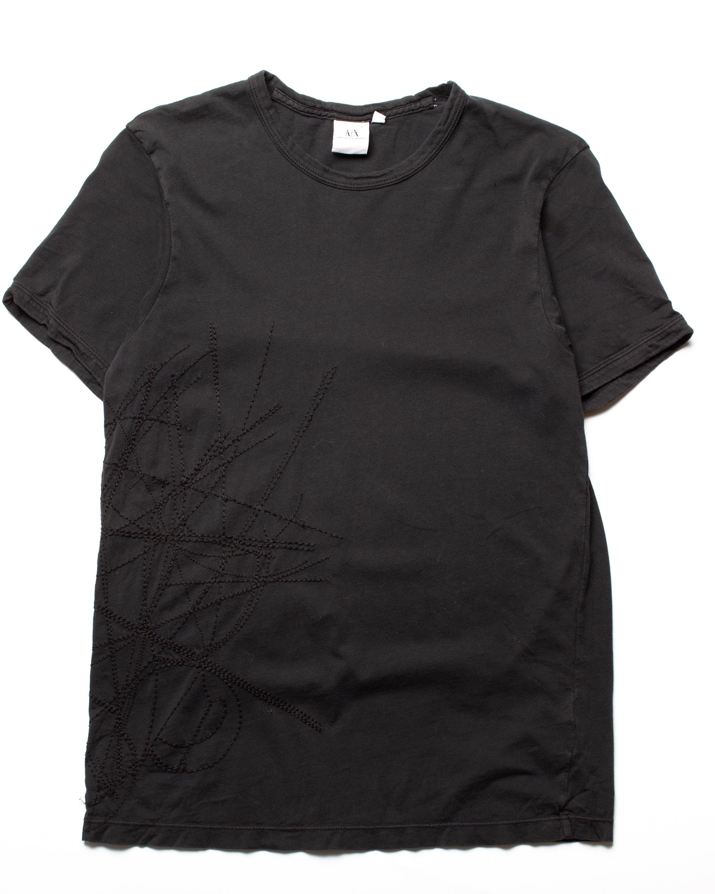 Vintage Armani X Chainstitched Tee (M)