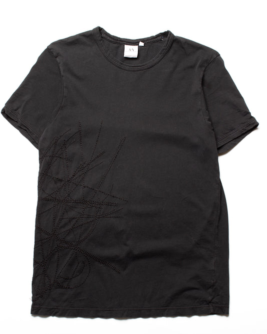 Vintage Armani X Chainstitched Tee (M)