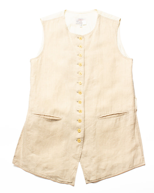 1990's Armani Jeans Linen Vest (L)