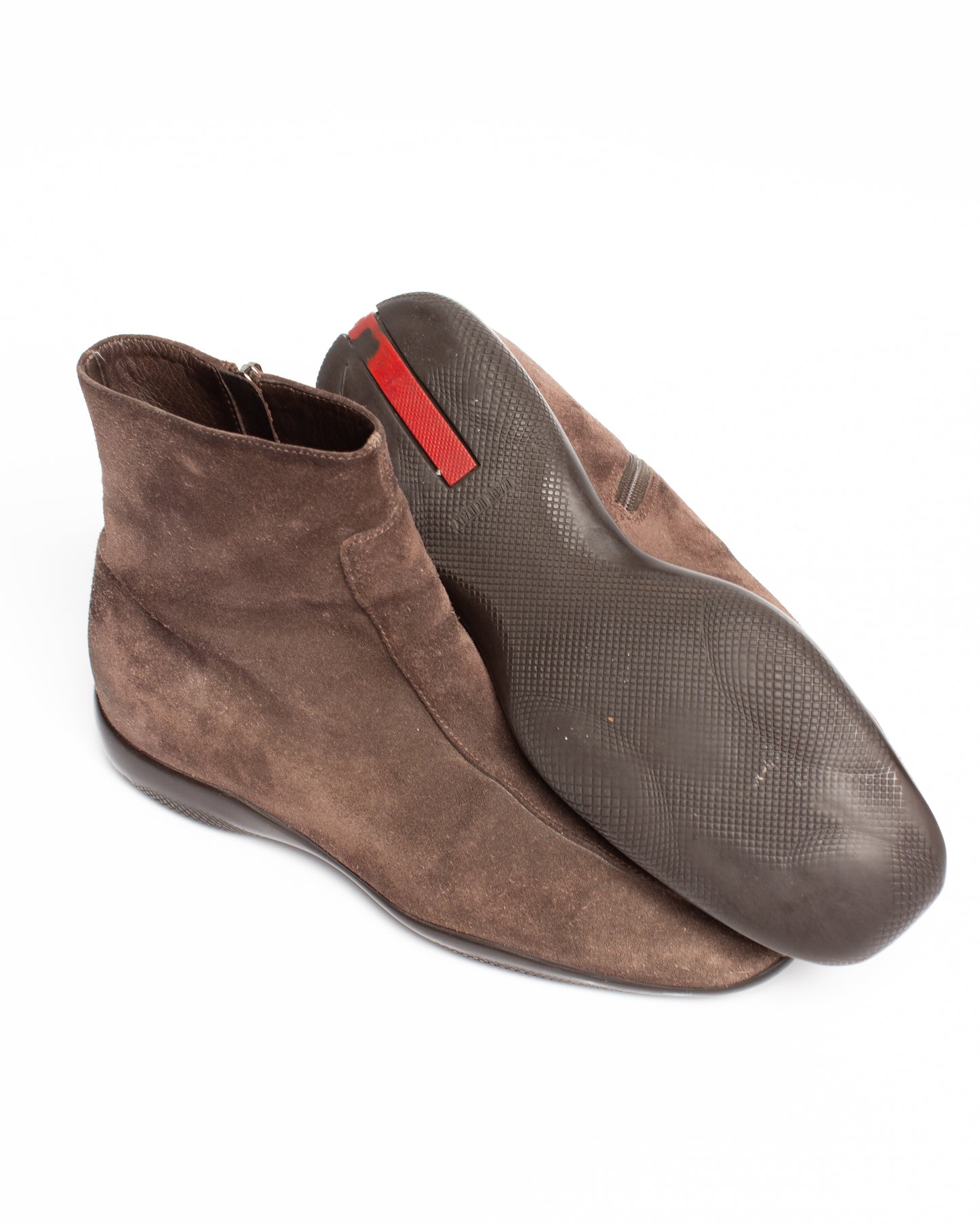 Vintage Prada Suede Ankle Boots (US6.5W)