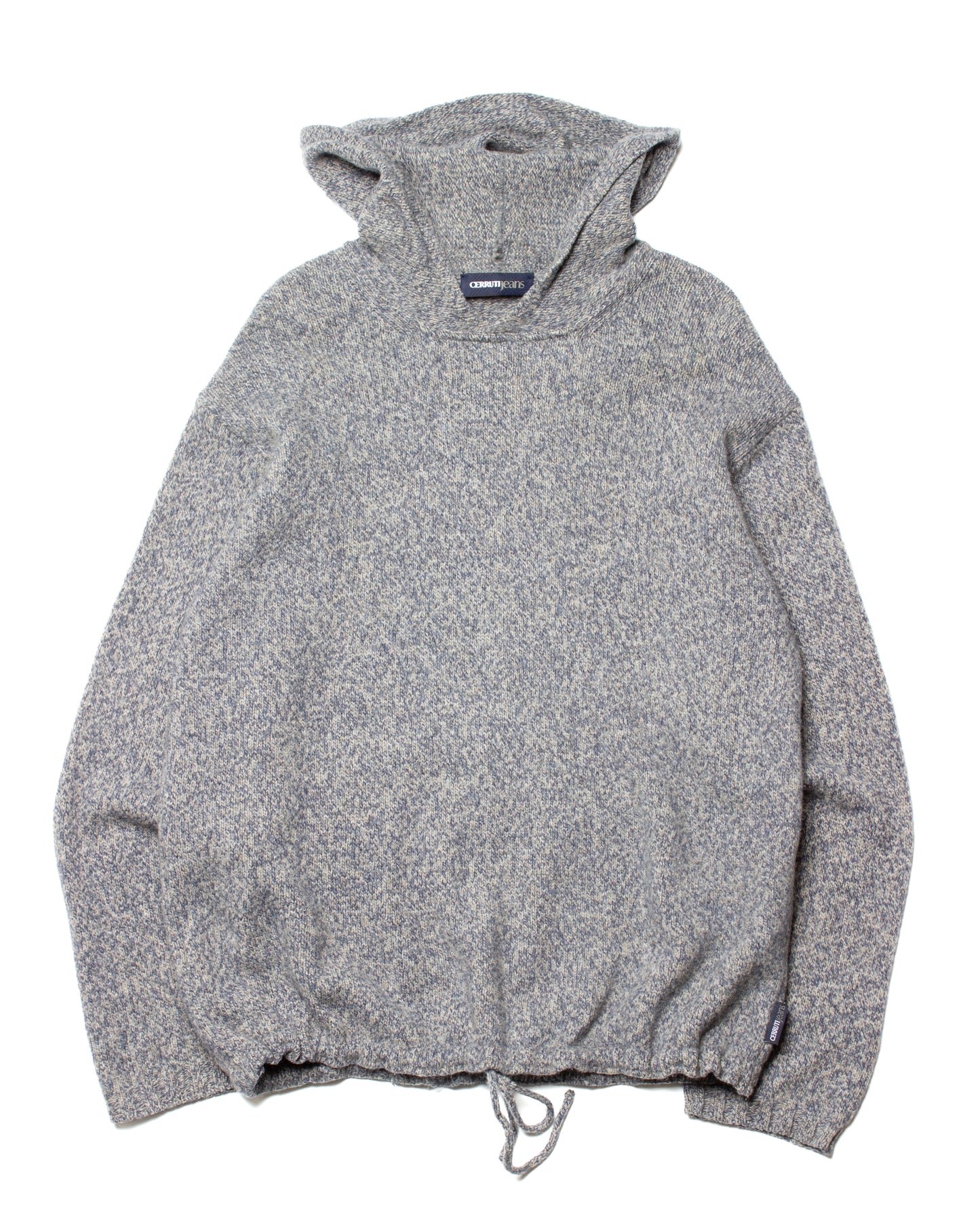 1990's Cerruti Jeans Wool Knit Hoodie (M)