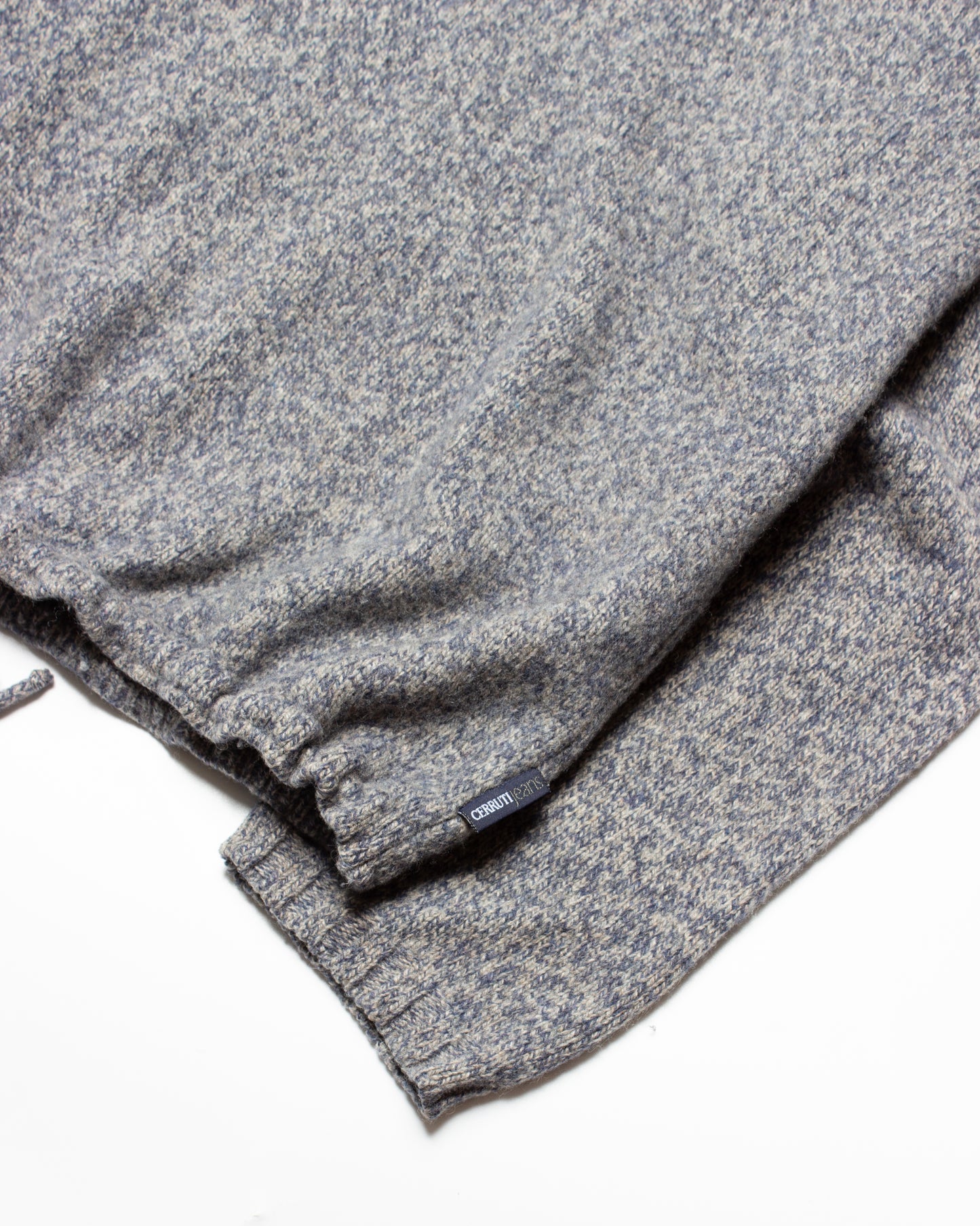 1990's Cerruti Jeans Wool Knit Hoodie (M)