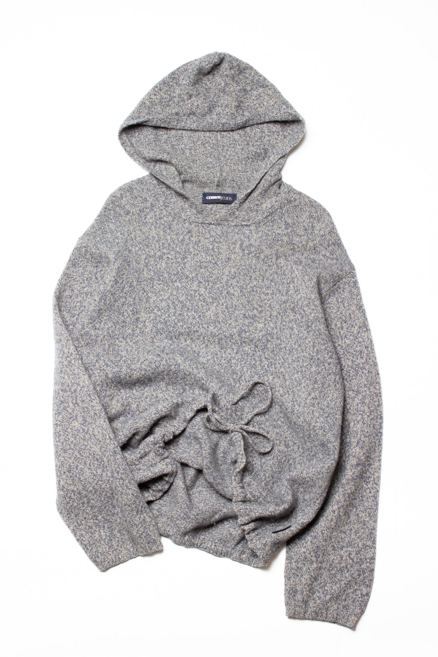 1990's Cerruti Jeans Wool Knit Hoodie (M)