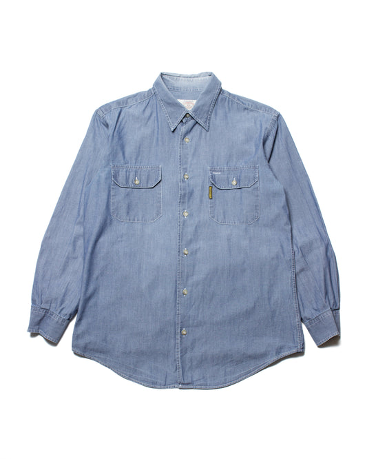 Vintage Armani Jeans Chambray Shirt (S)