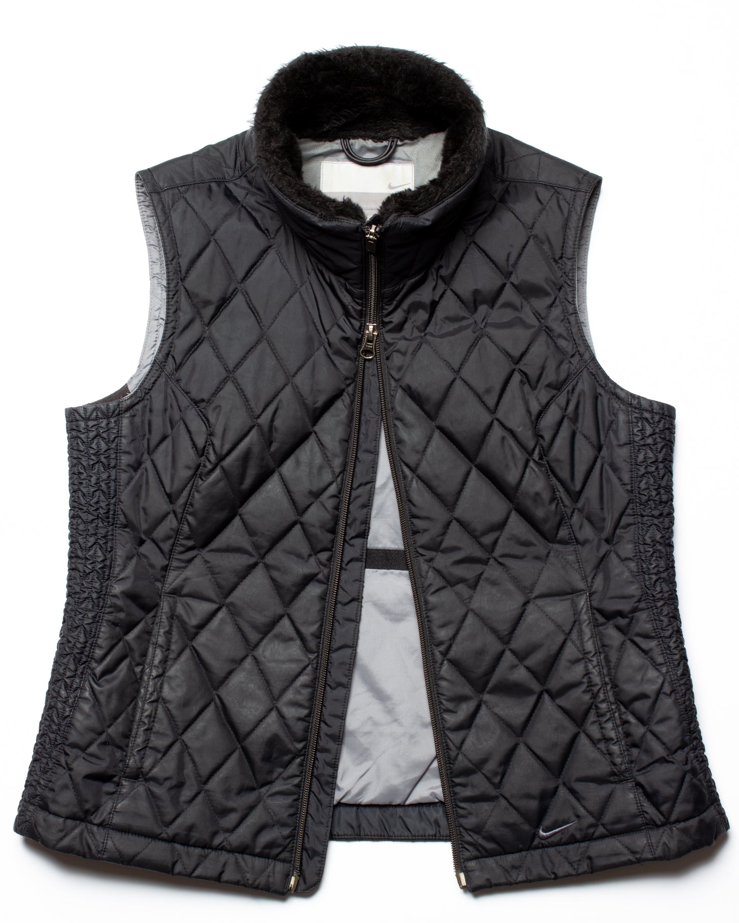 2005 Nike Quilted Fur Collar Vest (M)