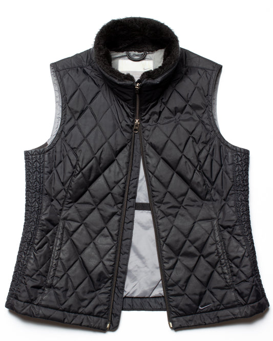 2005 Nike Quilted Fur Collar Vest (M)